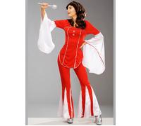 Womens 1970s Red Super Trooper Costume