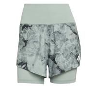 Women's 2-in-1 shorts adidas adi365 Spray Dye Vert 2XS