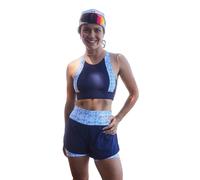 Women's 2-in-1 shorts Gayaskin Nouvelle Vague Bleu 3XL