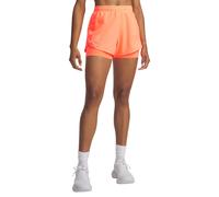 Under Armour Fly By 2in1 Shorts Orange L Woman