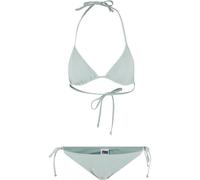 Women's 2-piece recycled triangle swimsuit Urban Classics Bleu XL