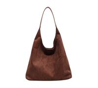Womens 2025 Suede Crescent Shoulder Bag，Ladies Boho Tote Bag Satchels Crossbody Purse Top-Handle ，Travel Tote Handbag (One Size,Coffee)