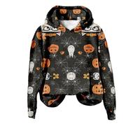 Women's 2025 Trendy Oversized Hoodie - Long Sleeve Pullover Sweatshirt with Kangaroo Pocket, Soft Fleece Lining, Streetwear Essential Holiday Festival Athletic Wear Grey