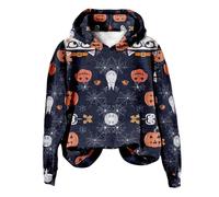 Women's 2025 Trendy Oversized Hoodie - Long Sleeve Pullover Sweatshirt with Kangaroo Pocket, Soft Fleece Lining, Streetwear Essential Holiday Festival Athletic Wear Navy