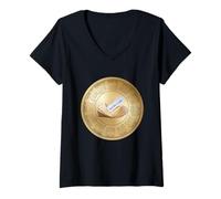 Womens 2026 Annual Calendar Fortune Cookie Each Day is a Gift V-Neck T-Shirt