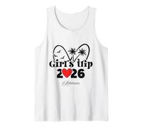Womens 2026 Girls Trip Arkansas Tank Top