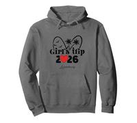 Womens 2026 Girls Trip Luxembourg Pullover Hoodie