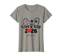 Womens 2026 Girls Trip Luxembourg T-Shirt