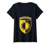 Womens 22nd Mechanized Brigade (Ukraine) Ukrainian Military V-Neck T-Shirt