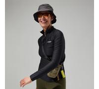 Berghaus Womens 24/7 Tech Long Sleeve 1/2 Zip Size: 18, Colour: Black
