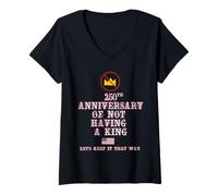 Women's 250TH Anniversary of NOT Having A King V-Neck T-Shirt