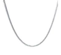 Women's 2mm Side Chain 16" 18" 20" 22" 24" Short Long Fit Charms Necklaces