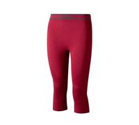 Women's 3/4 leggings Lenz Merino 6.0 Rouge M