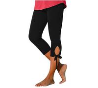 Women's 3/4 Leggings, Summer Sports Trousers, Stretchy, Fitness, High Waisted, Jegging, Pure Colour, Slimming, Soft, Comfortable, Chic, Cheap, Casual, Fitness, Gym, Yoga Tights