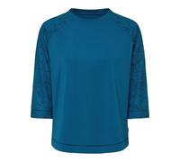 Vaude Neyland Ii 3/4 Sleeve T-shirt Blue 40 Woman