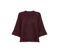 Women's 3/4 Sleeve Round Neck Jumper Only Simoni Rouge XS