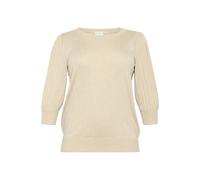 Women's 3/4 sweater KAFFE Curve Loni Beige XL