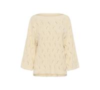 Women's 3/4 sweater Soaked in Luxury SLRava Nanna Blanc M