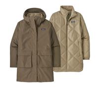 PATAGONIA W's Pine Bank 3-in-1 Parka - Women - Brown / Grey - size M- model 2026 M