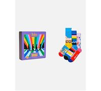 Happy Socks Beatless Gift Set Crew Socks 3 Pairs