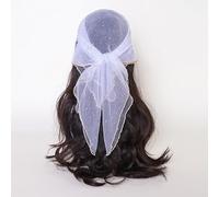 Women's 31.5-inch Long Rhinestone Sequined Headscarf, a versatile accessory that can be worn as a headscarf or shawl.