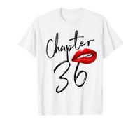 Womens 36 Year Old 36th Birthday Women Chapter 36 T-Shirt