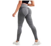 Women's 3D Compression Leggings for Anti Fat Mass Sports Push Up Leggings Anticellulite Fitness Elegant Pants Tummy Control Full Gym Slim Soft High Waist Elasticated Yoga Cellulite Slimming Scrunch