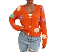Women's 3D Knit Cardigan Open Front | Features unique 3D knit pattern, open front design for versatile styling.
