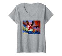 Womens 3rd Rock from The Sun Joseph Gordon-Levitt Michael Grecco V-Neck T-Shirt