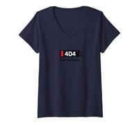 Women's 404 Error: Vida No Encontrada V-Neck T-Shirt