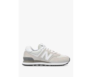 Women's 574 Core White Retro Trainers - White Suede / 5
