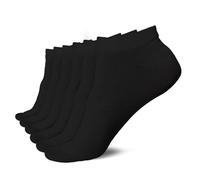 Womens 6/12 Pairs Cotton Trainer Ankle Socks Low Cut White, Black | Indoor/Outdoor Sports, Running Athletic Wear, Home Workout, Everyday Casual |Soft, Durable & Quick Drying, Trainer Socks Womens 4-8