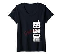 Womens 65th Birthday Gift Men Women Original Since September 1960 V-Neck T-Shirt