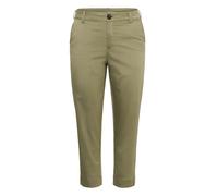 Women's 7/8 chino Trousers KAFFE Curve KCLeana Vert 52