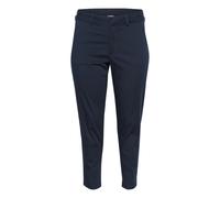Women's 7/8 chino Trousers KAFFE Curve Leana Bleu 50