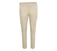 Women's 7/8 chino Trousers KAFFE Lea Beige 34