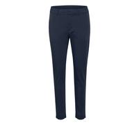 Women's 7/8 chino Trousers KAFFE Lea Bleu 36