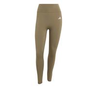 adidas Women's Optime Essentials Workout 7/8 Leggings Tights, Khaki Six, S