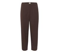 Women's 7/8 pants KAFFE Merle Marron 40