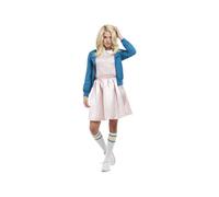 Smiffys 80's Strange Girl Costume, Pink (Size L)