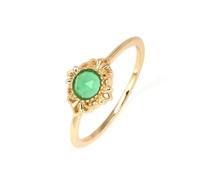 Women's 9 Carat 375 Gold Style Anniversary Wedding Rings, Size I 1/2