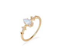 Women's 9 Carat Gold 375 Style Wedding Anniversary Rings, Size J 1/2