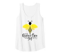 Womens 94th Birthday The Queen Bee is 94 Years Old Bumblebee Tank Top