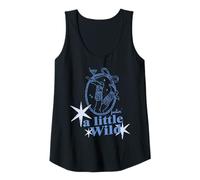 Womens A Little Wild Feelin Cocktail Girl Retro Vintage Summer Vibe Tank Top
