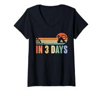 Women's A Lot Can Happen in 3 Days Christian Easter Faith Tee Gift V-Neck T-Shirt