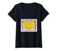 Women's A Plump Wife and a Big barn Never did Any man harm V-Neck T-Shirt
