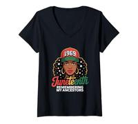 Women's A Vibrant and Inclusive Design That Reflects on Heritage V-Neck T-Shirt