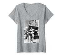 Womens A World of Norman Wisdom Theatre Royal London 1979 V-Neck T-Shirt
