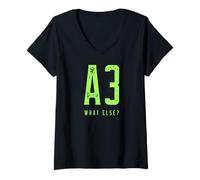 Womens A3 What Else? The car Community Knows! V-Neck T-Shirt