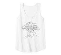 Womens Abide in Me and I in You I Am The Vine John 15:4-5 Tree Tank Top